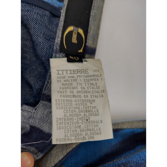 Robert Cavalli Just Cavalli Women's Abstract Pattern Notch Blazer Suit Jacket 40 - Picture 8 of 15